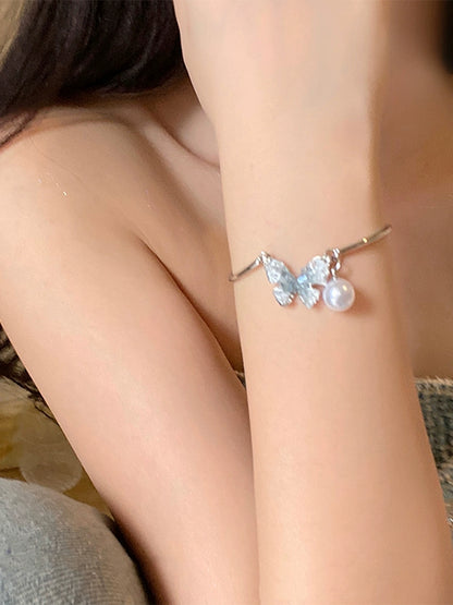 Crystal Butterfly Bracelet