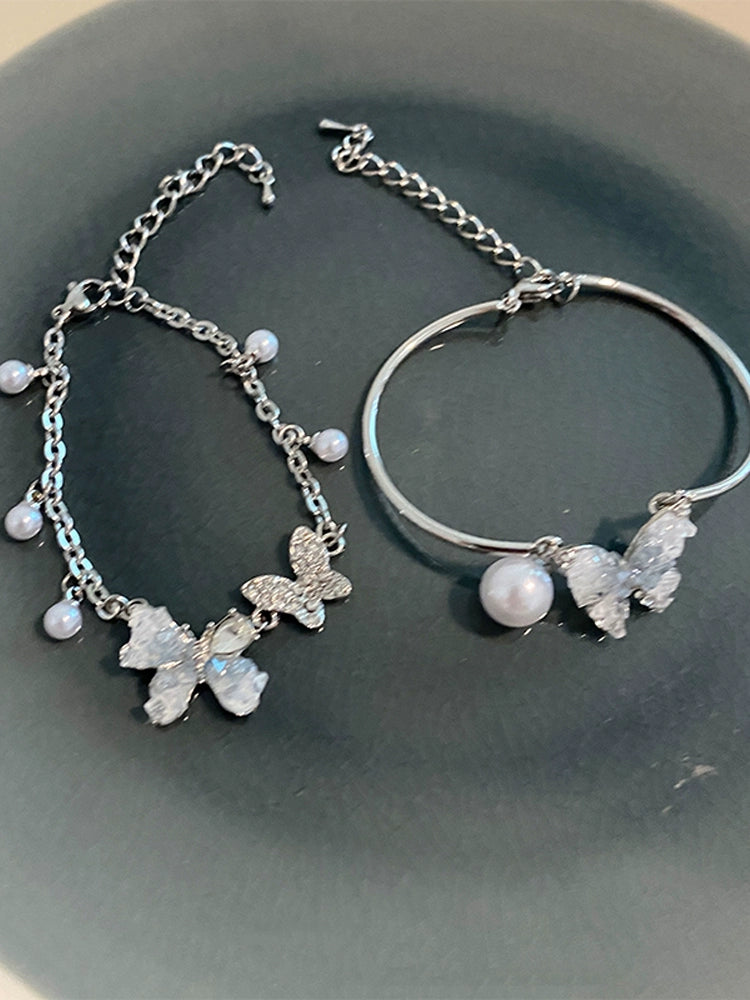 Crystal Butterfly Bracelet