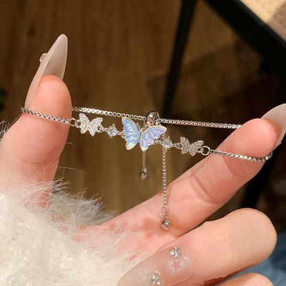 Crystal Butterfly Bracelet